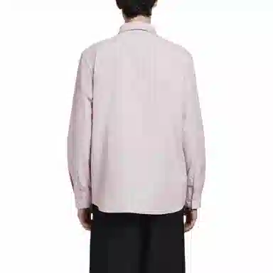 COS Long Sleeve Striped Shirt Pink