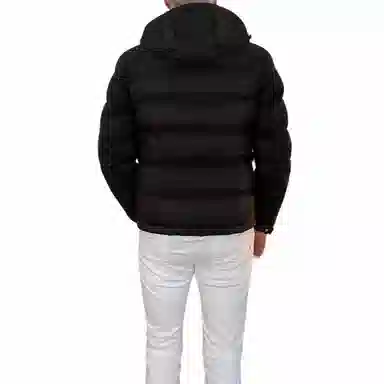 Prada Logo Hoodie Jacket Black