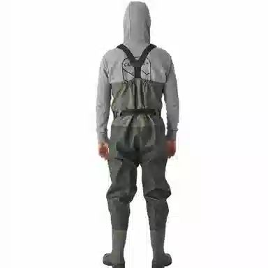 DECATHLON 100 CAPERLAN Fishing PVC Waders - WDS