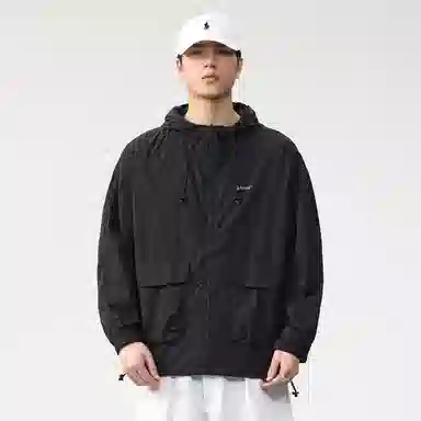 赞仕 美式轻薄工装百搭防紫外线纯色防晒服 男女同款