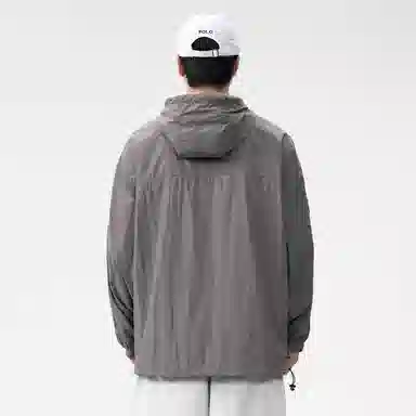 赞仕 美式轻薄工装百搭防紫外线纯色防晒服 男女同款