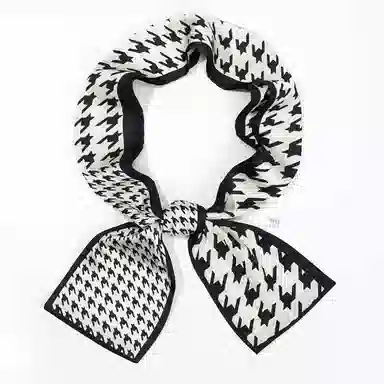 上海故事 春秋韩版潮流气质窄边文艺风西装出行 聚酯纤维 丝巾 女款