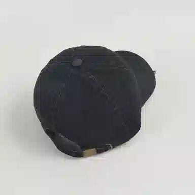 优莲茵 韩版可爱简约卡通狐狸刺绣  四季通用复古遮阳防晒水洗牛仔帽 户外运动登山出游 时尚百搭休闲显脸小 棉 鸭舌帽 男女同款情侣款