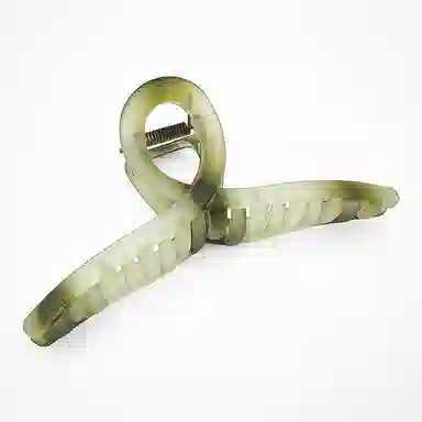 简应舒 磨砂鲨鱼夹后脑勺夹头发大夹子时尚简约 亚克力 发夹 女款