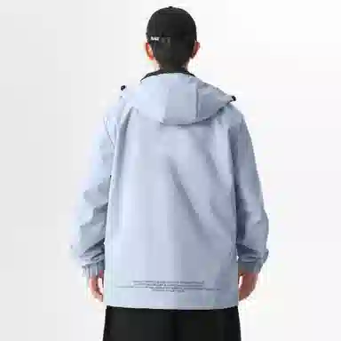 王者荣耀 庄周款 美式基础款撞色拼接连帽飞行高级感户外运动美式字母休闲宽松通勤百搭夹克外套 男女同款
