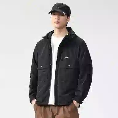 赞仕 户外登山轻薄连帽时尚防晒服 男女同款