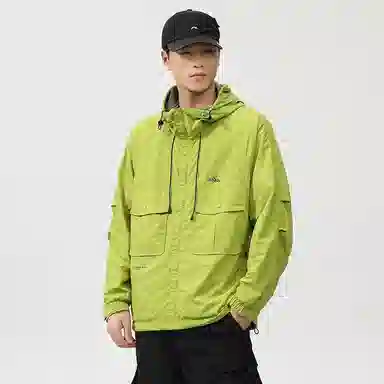 赞仕 户外登山轻薄连帽时尚防晒服 男女同款