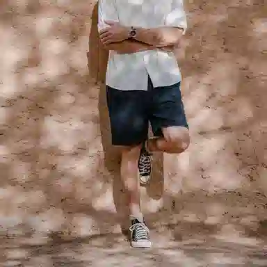 Simwood LS05 Indigo Denim Shorts