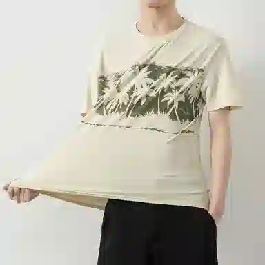 LISENPOK Ice Silk Short Sleeve Tee