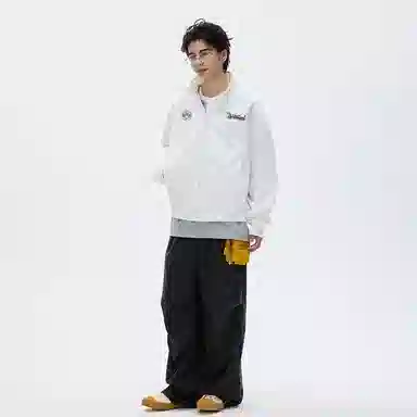 普鲁士多特蒙德 日系休闲百搭宽松立领长袖夹克外套 男女同款