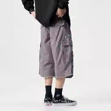 Zanshi Retro Cargo Shorts