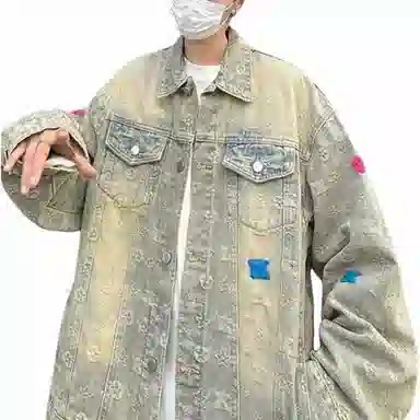 MGXEK Denim Jacket Yellow Clay