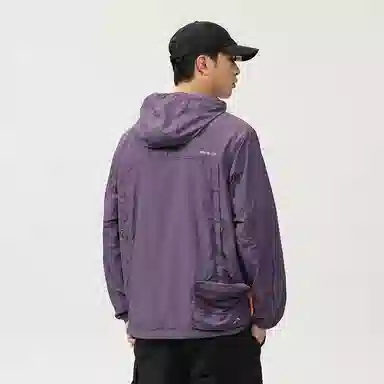 赞仕 超薄透气户外机能连帽防晒服 男女同款