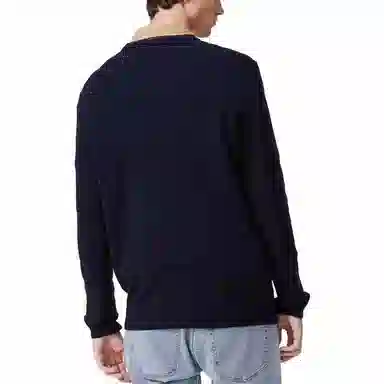 Lacoste Navy Crewneck Sweater