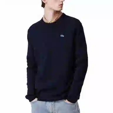Lacoste Navy Crewneck Sweater