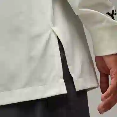 Y-3 Long Sleeve Raglan Tee White