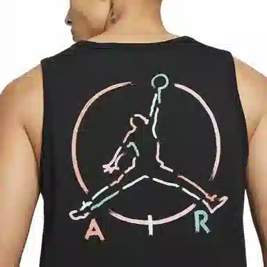 Jordan Logo Tank Top Black