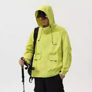 赞仕 户外透气美式舒适时尚防晒服 男女同款