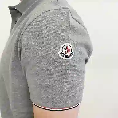 Moncler Polo Shirt Grey