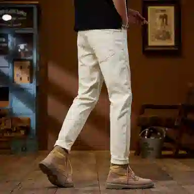 JUCY JUDY Straight Fit Jeans Light Grey