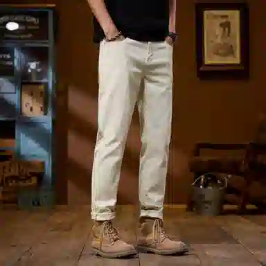 JUCY JUDY Straight Fit Jeans Light Grey