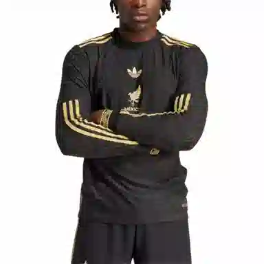 adidas SS25 Mexico Gold Long Sleeve Jersey