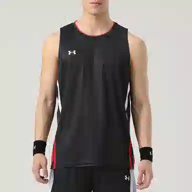 Under Armour Basketball Tank Black Red