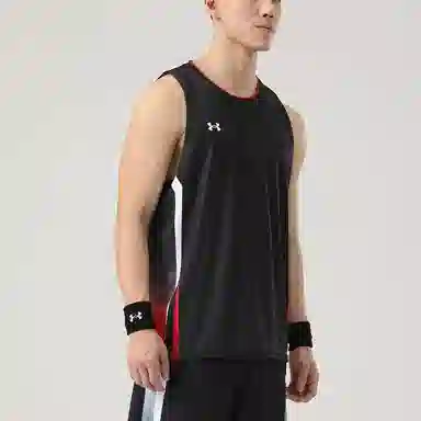 Under Armour Basketball Tank Black Red