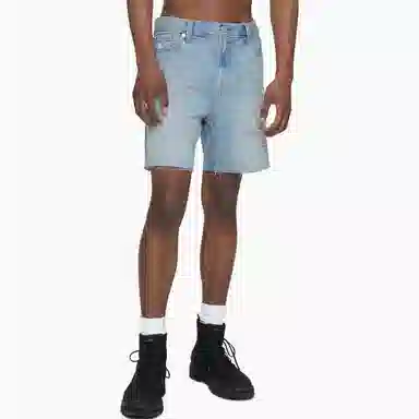 Calvin Klein Denim Shorts Light Blue