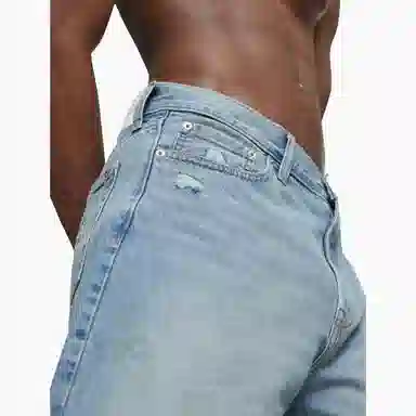 Calvin Klein Denim Shorts Light Blue