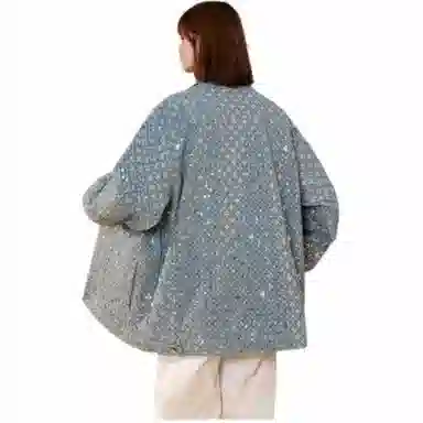 恒源祥 潮流帅气时尚牛仔外套 男款 蓝色