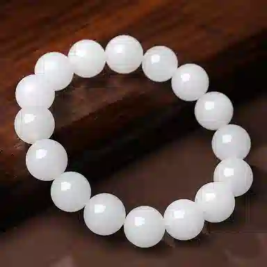 印象眸 转运新中式国潮优雅古风素净 金丝玉 手串 男女同款情侣款 礼盒包装