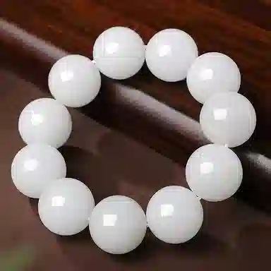 印象眸 转运新中式国潮优雅古风素净 金丝玉 手串 男女同款情侣款 礼盒包装