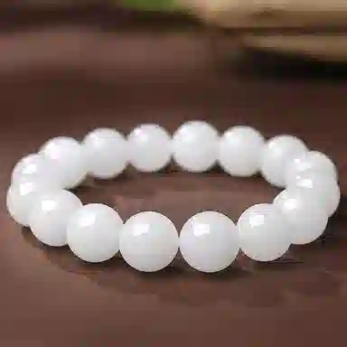 印象眸 转运新中式国潮优雅古风素净 金丝玉 手串 男女同款情侣款 礼盒包装