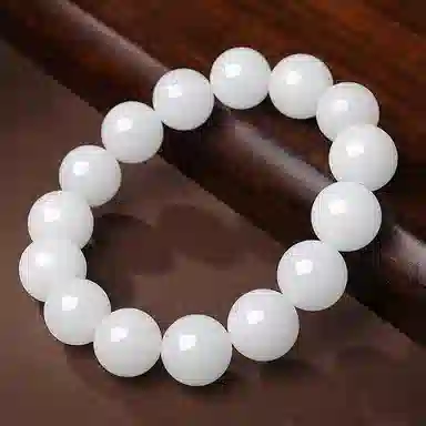 印象眸 转运新中式国潮优雅古风素净 金丝玉 手串 男女同款情侣款 礼盒包装