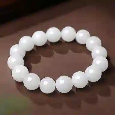 印象眸 转运新中式国潮优雅古风素净 金丝玉 手串 男女同款情侣款 礼盒包装