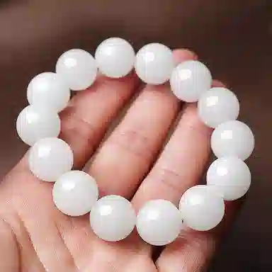 印象眸 转运新中式国潮优雅古风素净 金丝玉 手串 男女同款情侣款 礼盒包装