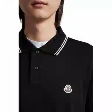 Moncler Polo Shirt Black