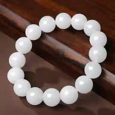 印象眸 转运新中式国潮优雅古风素净 金丝玉 手串 男女同款情侣款 礼盒包装