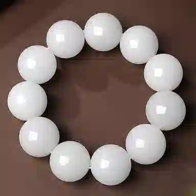 印象眸 转运新中式国潮优雅古风素净 金丝玉 手串 男女同款情侣款 礼盒包装