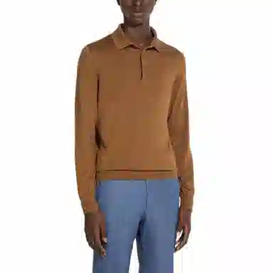 Zegna FW22 Camel Polo