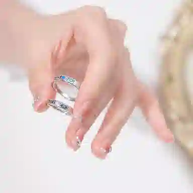 Disney Stitch S925 Silver Ring