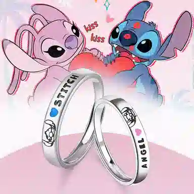 Disney Stitch S925 Silver Ring