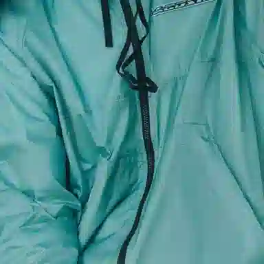 Lacoste Logo Print Hoodie Jacket Blue