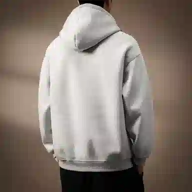 贵色 高端美式重磅基础连帽卫衣 男款