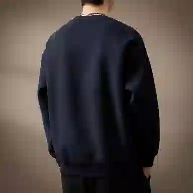 贵色 重磅简约基础款纯色卫衣 男款
