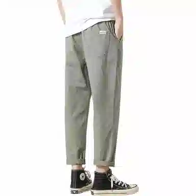 顶峰保罗 美式潮牌直筒痞帅百搭简约休闲裤 男女同款