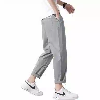 顶峰保罗 美式潮牌直筒痞帅百搭简约休闲裤 男女同款