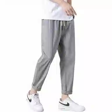 顶峰保罗 美式潮牌直筒痞帅百搭简约休闲裤 男女同款