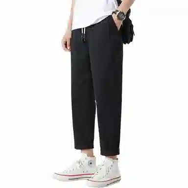 顶峰保罗 美式潮牌直筒痞帅百搭简约休闲裤 男女同款